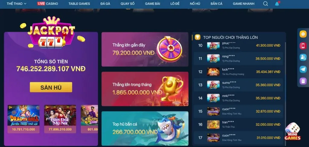 Ưu đãi và hoạt động mới nhất 79kinh nổ hũ 2026